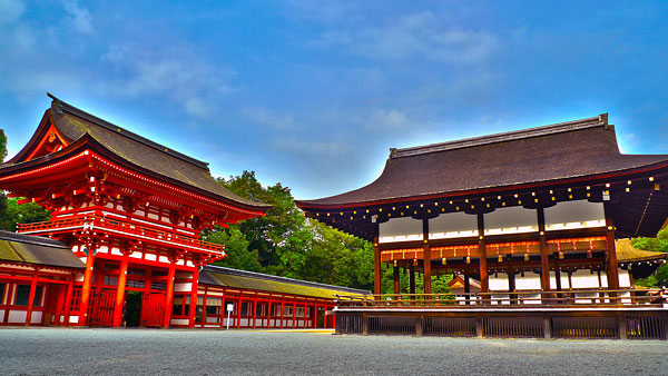 Shimogamo-jinja (Shrine) in Kyoto