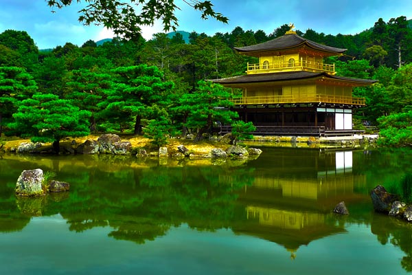 Kinkaku-ji (Golden Pavilion temple) in Kyoto