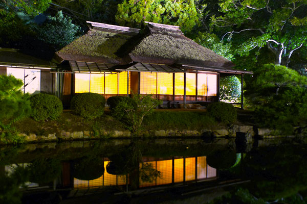 Korakuen teahouse in Okayama