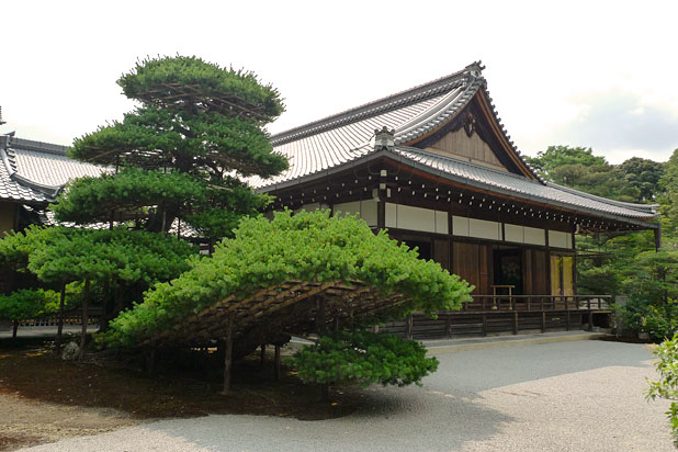 Hojo building in the Kinkakuji Grounds