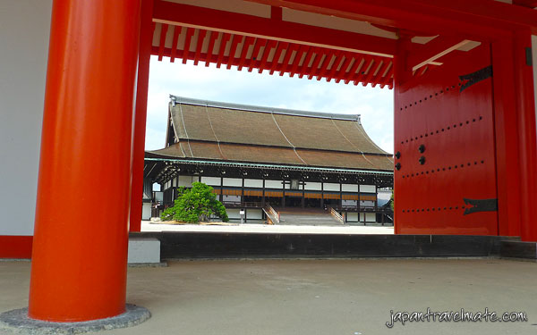 Shishinden (Ceremonial Hall) in the Kyoto Imperial Palace