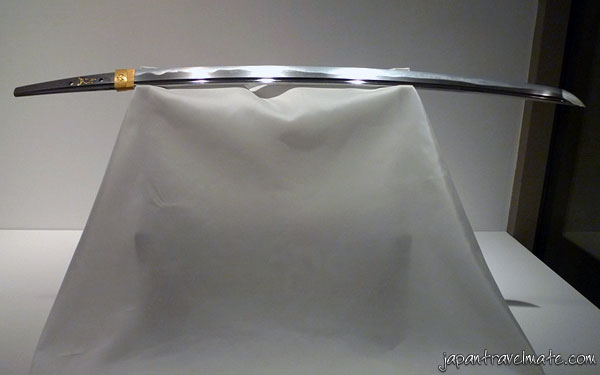 Samurai sword at the Tokyo National Museum