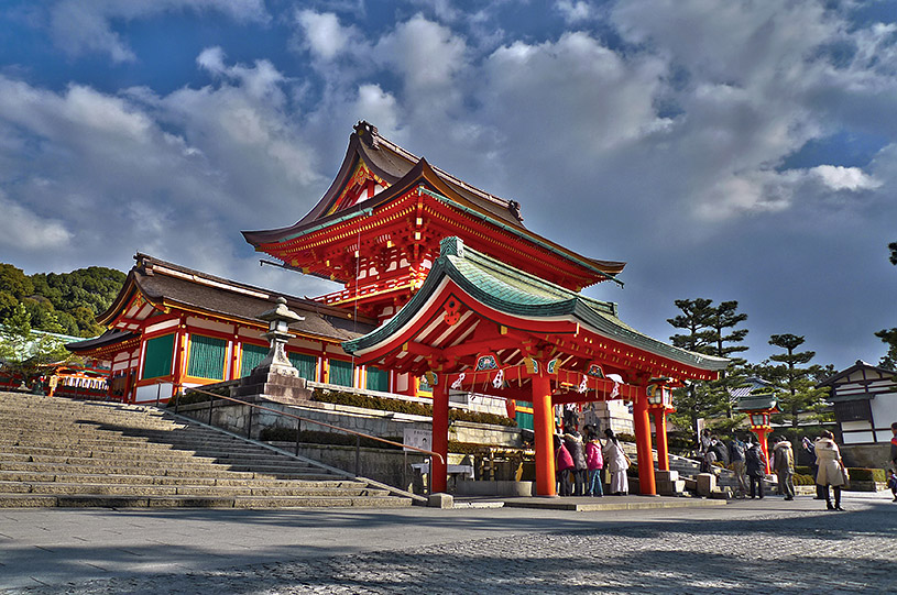 Fushimi Inari Shrine's Main Gate