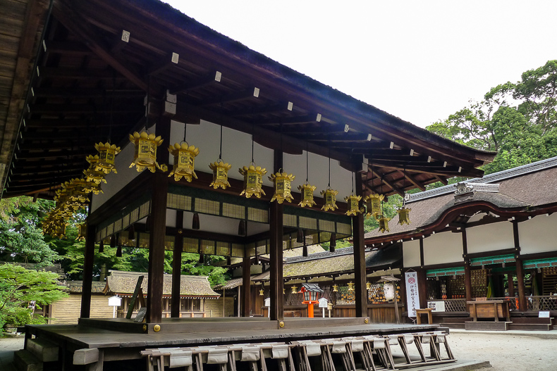 Kawai-jinja (sub-shrine) and Sacred Dance Hall