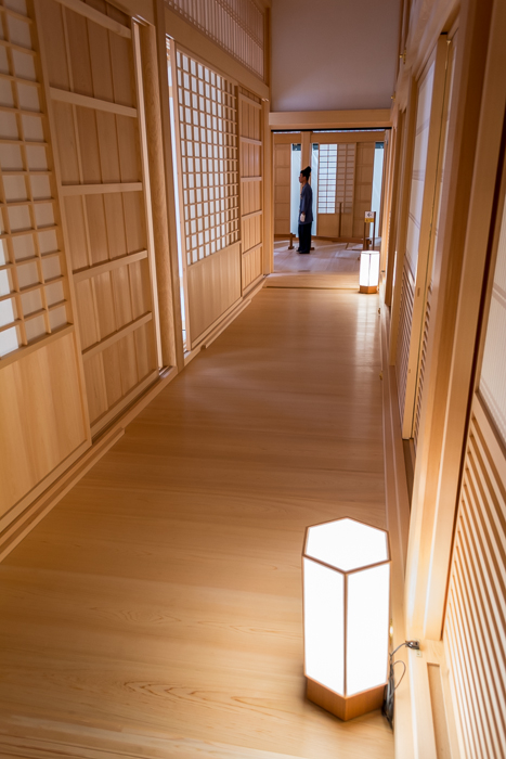 A hallway inside Hommaru Palace (HDR Photo)