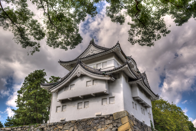 Southeast Tower 「Tatsumi Yagura, 東南隅櫓」 at Nagoya Castle (HDR Photo)