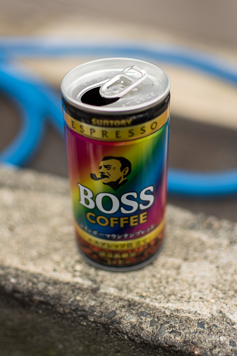 Boss Coffee in a can