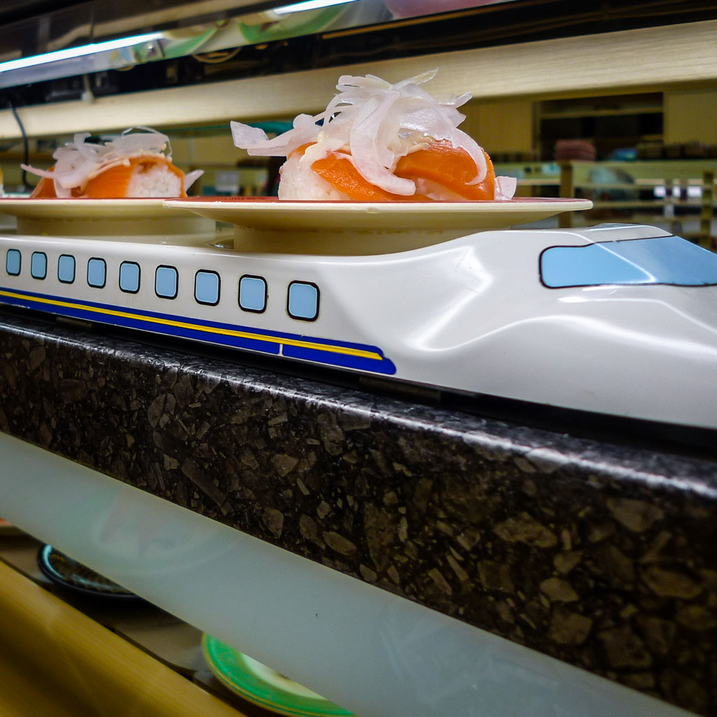 Sushi Train Restaurants in Japan