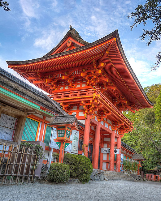 Kamigamo Shrine: Tower Gate at Kyoto’s Oldest Shrine (HDR Photo)
