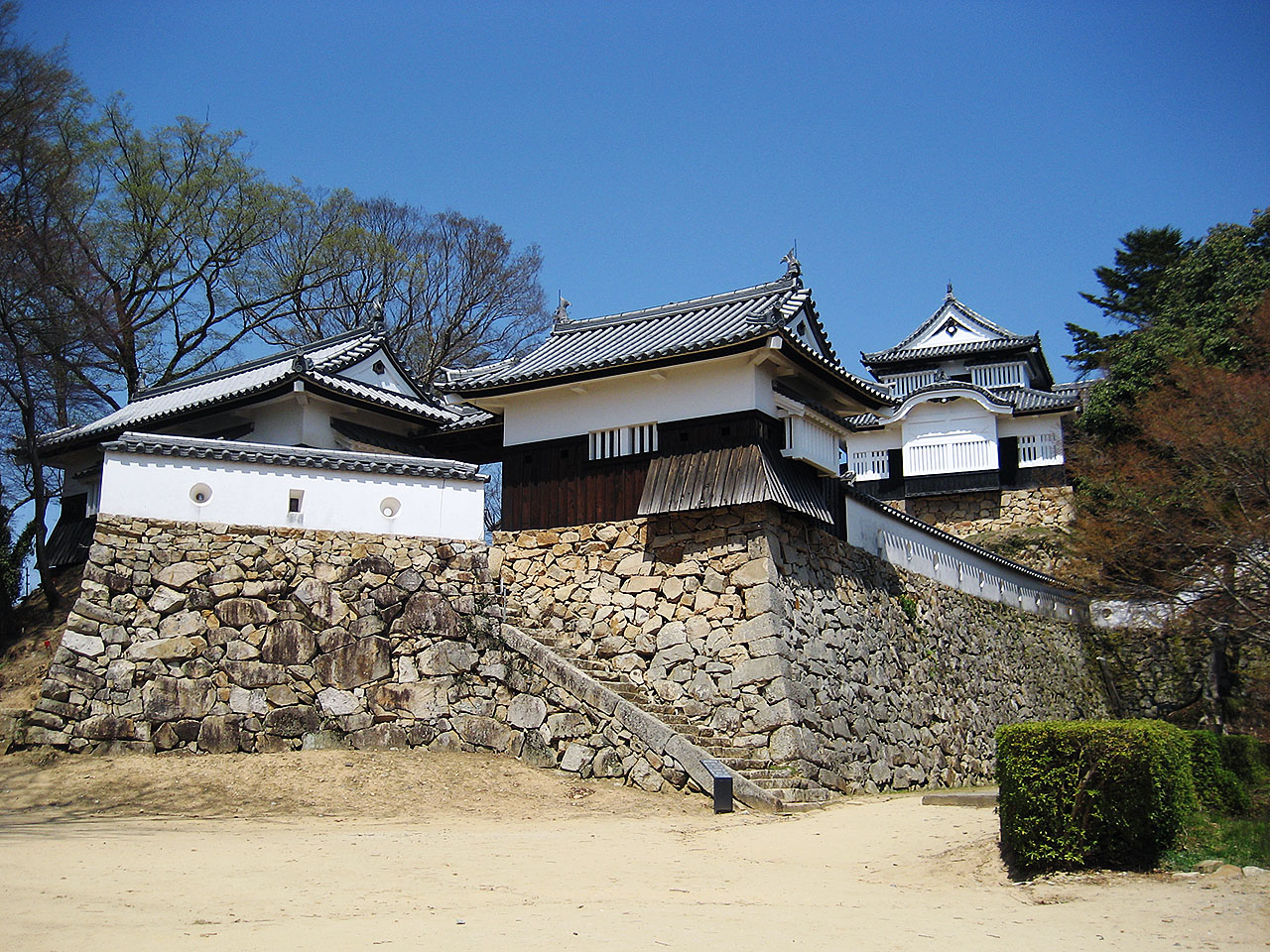 Bitchu Matsuyama Castle and Takahashi in Okayama Prefecture