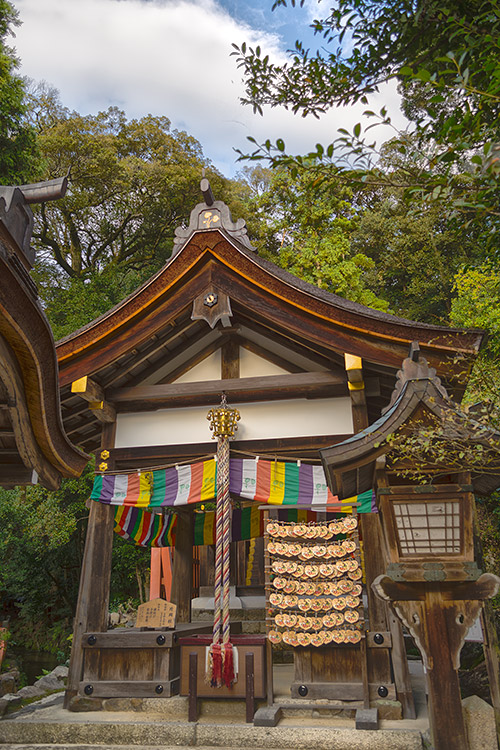 Shrine at Kamigamo-jinja in Kyoto (HDR Photo)
