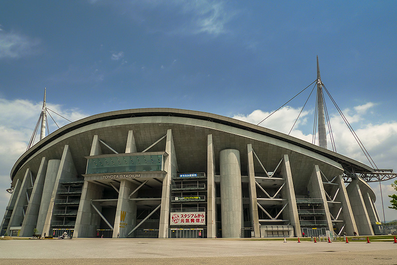 Toyota Stadium - home of J League team Nagoya Grampus - at Toyota City, Aichi Prefecture