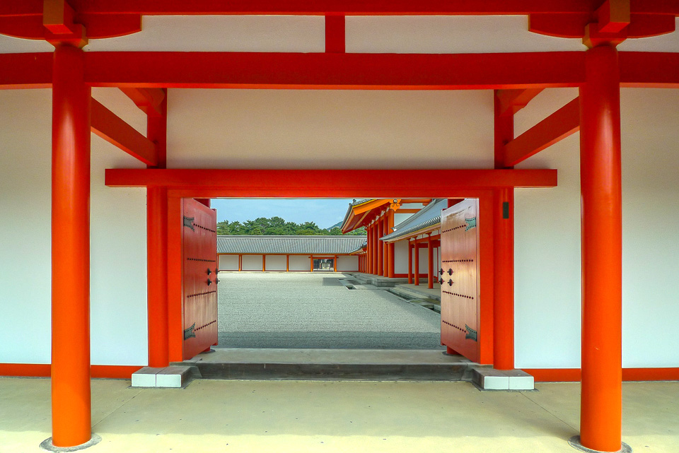 Courtyard of Kyoto Imperial Palace’s Most Important Building
